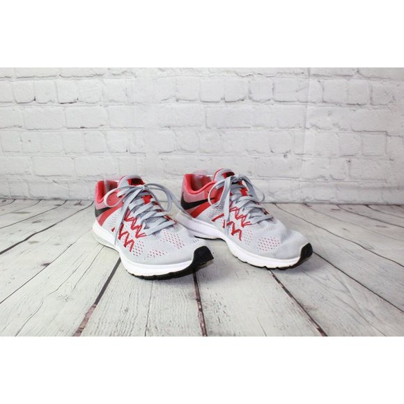 NIKE Air Zoom Winflo 3 Gray Nylon Lace Up Running Shoes Size 9 - Picture 3 of 9